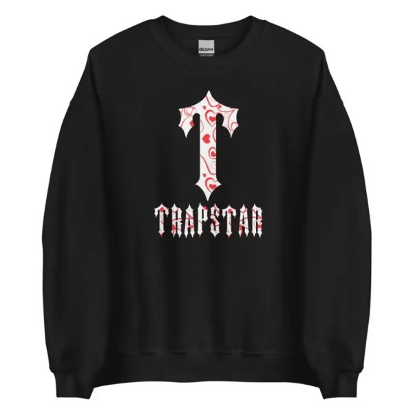 T-For Trapstar Black Sweatshirt