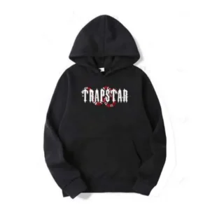 Black Trapstar London Wildcard Snake Hoodie